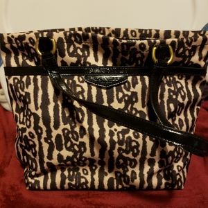 Coach ocelot purse